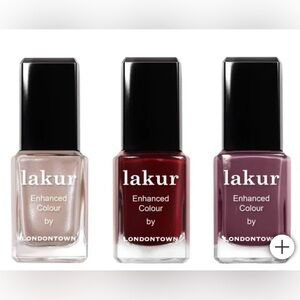 Londontown Lakur Trio Gel Like Nail Polish - New in box